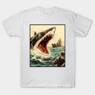 Shark Attacking T-Shirt